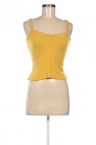 Top de femei Stradivarius, Mărime S, Culoare Galben, Preț 35,99 Lei