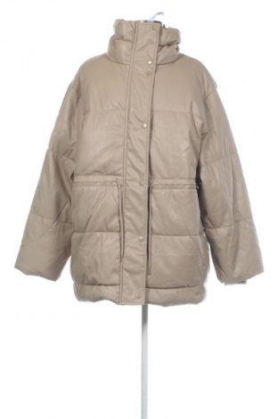 Γυναικείο δερμάτινο μπουφάν Edited, Μέγεθος M, Χρώμα Καφέ, Τιμή 31,99 €