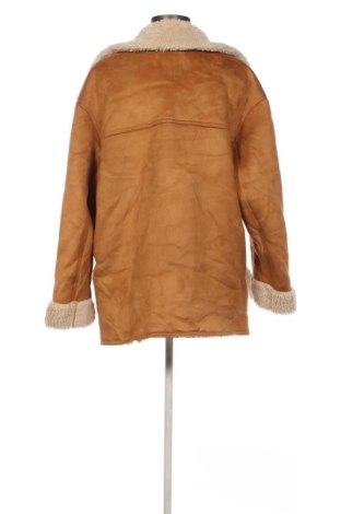 Dámský kabát  Bershka, Velikost L, Barva Hnědá, Cena  669,00 Kč