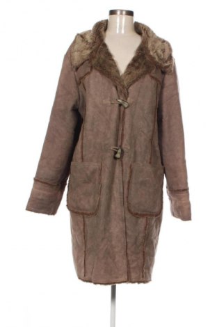 Dámský kabát  Unbranded, Velikost XXL, Barva Hnědá, Cena  929,00 Kč