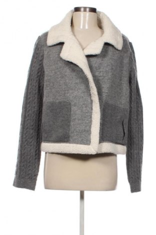 Palton de femei Zara, Mărime L, Culoare Gri, Preț 264,99 Lei, #133805490