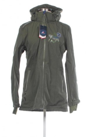 Dámska bunda  Peak Mountain, Veľkosť L, Farba Zelená, Cena  51,95 €