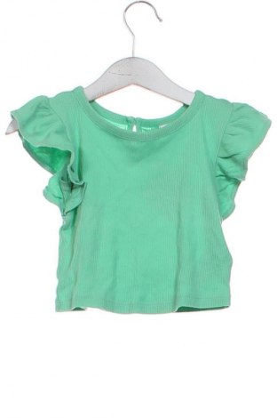 Dziecięca bluzka Gap, Rozmiar 1-2m/ 50-56 cm, Kolor Zielony, Cena 22,47 zł