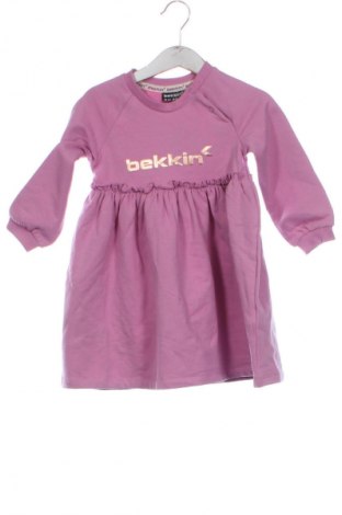 Kinderkleid Bekkin, Größe 18-24m/ 86-98 cm, Farbe Lila, Preis 8,78 €