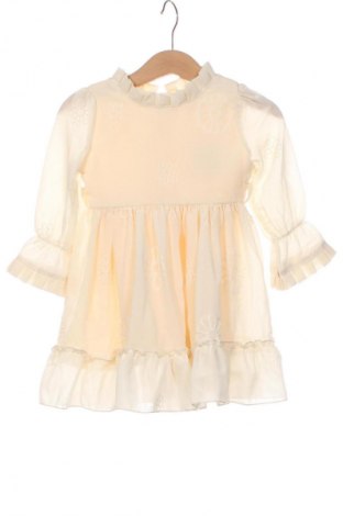 Dziecięca sukienka Unbranded, Rozmiar 12-18m/ 80-86 cm, Kolor ecru, Cena 102,64 zł
