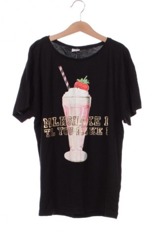 Dziecięcy T-shirt Lindex, Rozmiar 14-15y/ 168-170 cm, Kolor Czarny, Cena 34,71 zł