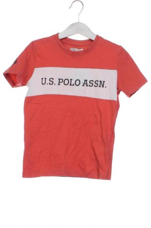 Dziecięcy T-shirt U.S. Polo Assn., Rozmiar 5-6y/ 116-122 cm, Kolor Pomarańczowy, Cena 62,06 zł