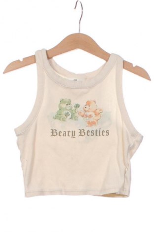 Μπλουζάκι αμάνικο παιδικό H&M, Μέγεθος 8-9y/ 134-140 εκ., Χρώμα  Μπέζ, Τιμή 2,99 €