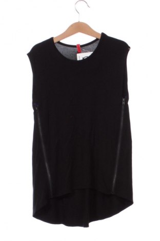 Μπλουζάκι αμάνικο παιδικό Unbranded, Μέγεθος 6-7y/ 122-128 εκ., Χρώμα Μαύρο, Τιμή 2,99 €