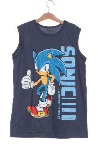 Μπλουζάκι αμάνικο παιδικό Unbranded, Μέγεθος 12-13y/ 158-164 εκ., Χρώμα Μπλέ, Τιμή 2,99 €