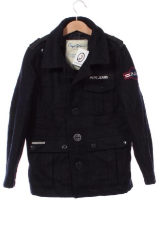 Dziecięcy płaszczyk Pepe Jeans, Rozmiar 7-8y/ 128-134 cm, Kolor Czarny, Cena 293,99 zł