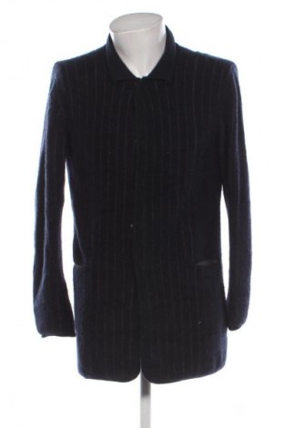 Jachetă tricotată de bărbați Giorgio Armani, Mărime XL, Culoare Albastru, Preț 949,99 Lei