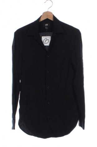 Herrenhemd H&M, Größe XS, Farbe Schwarz, Preis € 5,99