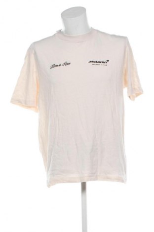 Ανδρικό t-shirt McLaren, Μέγεθος M, Χρώμα Εκρού, Τιμή 33,99 €, #133789103