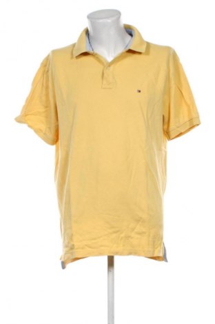 Ανδρικό t-shirt Tommy Hilfiger, Μέγεθος XXL, Χρώμα Κίτρινο, Τιμή 24,99 €