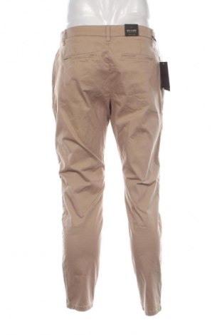 Pantaloni de bărbați Only & Sons, Mărime L, Culoare Bej, Preț 66,99 Lei