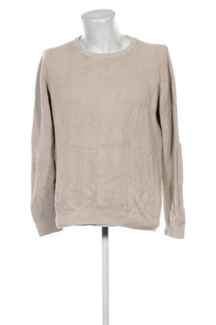 Herrenpullover Dressmann, Größe M, Farbe Beige, Preis € 11,99