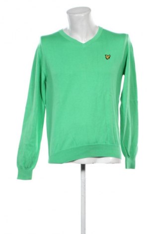 Férfi pulóver Lyle & Scott, Méret L, Szín Zöld, Ár 3 302 Ft