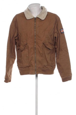 Herrenjacke Superdry, Größe L, Farbe Braun, Preis 44,99 €, #133816852
