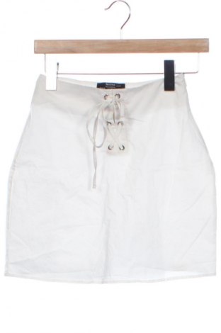 Sukňa Bershka, Veľkosť XXS, Farba Biela, Cena  3,95 €