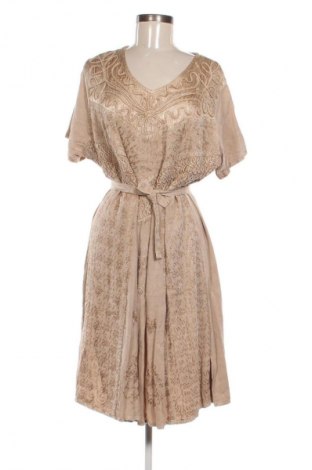 Šaty  Unbranded, Velikost L, Barva Béžová, Cena  299,00 Kč