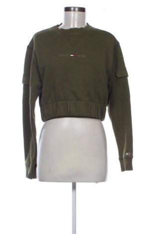 Bluză de femei Tommy Jeans, Mărime M, Culoare Verde, Preț 354,99 Lei, #138005844