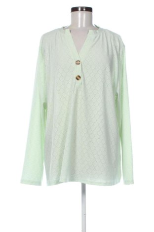 Dámska blúza Unbranded, Veľkosť 4XL, Farba Zelená, Cena  9,00 €, #138014514