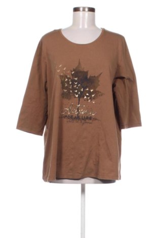 Damen Shirt Ulla Popken, Größe XL, Farbe Braun, Preis € 17,00, #138016236