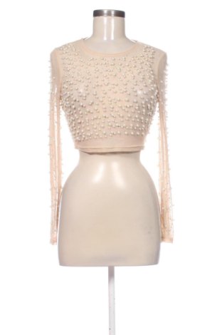 Bluză de femei Mochy, Mărime M, Culoare Bej, Preț 31,49 Lei, #138021800