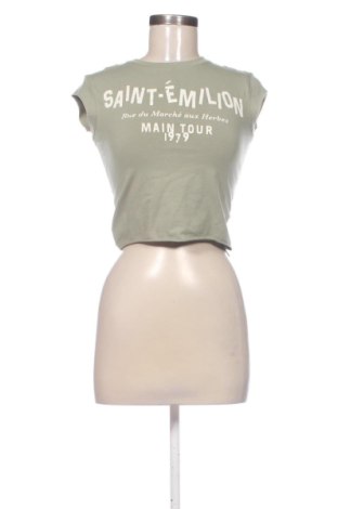 Bluză de femei Bershka, Mărime M, Culoare Verde, Preț 62,99 Lei, #138023618