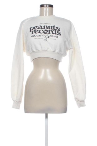Bluzka damska Pull&Bear, Rozmiar XS, Kolor ecru, Cena 26,62 zł, #138030905