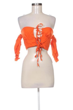 Damen Shirt Pretty Little Thing, Größe S, Farbe Orange, Preis 6,38 €, #138032246