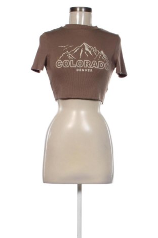 Дамска блуза SHEIN, Размер S, Цвят Кафяв, Цена 6,29 €, #138035399