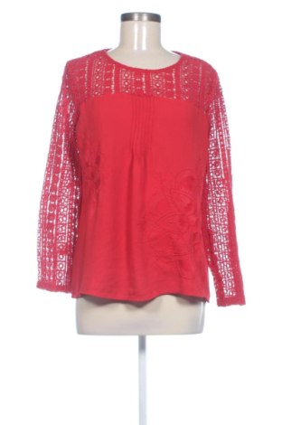 Bluzka damska Desigual, Rozmiar XL, Kolor Czerwony, Cena 122,77 zł, #138038511