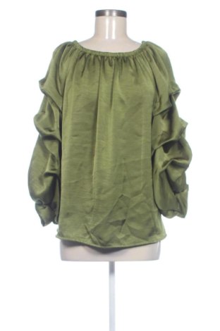 Дамска блуза NEW COLLECTION, Размер L, Цвят Зелен, Цена 7,00 €, #138040319