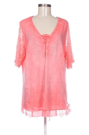 Дамска блуза Ulla Popken, Размер XL, Цвят Розов, Цена 19,00 €, #138045576