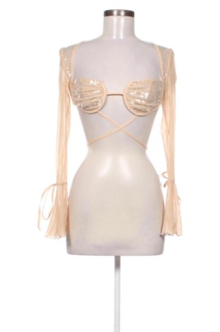 Damen Shirt Pretty Little Thing, Größe S, Farbe Beige, Preis € 5,72, #138007619