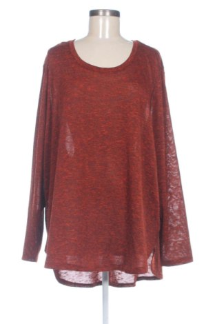 Γυναικεία μπλούζα Faded Glory, Μέγεθος 4XL, Χρώμα Πορτοκαλί, Τιμή 6,85 €, #138013774