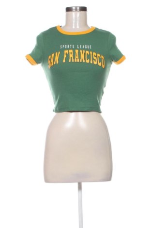 Bluză de femei Sinsay, Mărime XS, Culoare Verde, Preț 41,99 Lei, #138025406