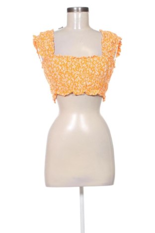 Bluzka damska Bershka, Rozmiar S, Kolor Pomarańczowy, Cena 29,63 zł, #138025538