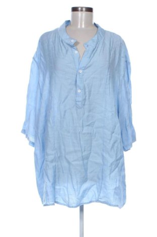 Bluzka damska Manfinity, Rozmiar 5XL, Kolor Niebieski, Cena 63,50 zł, #138036502