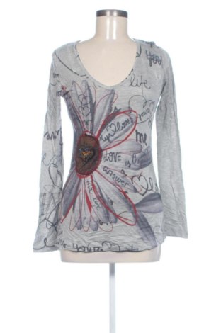 Bluză de femei Desigual, Mărime M, Culoare Gri, Preț 302,99 Lei, #138048601