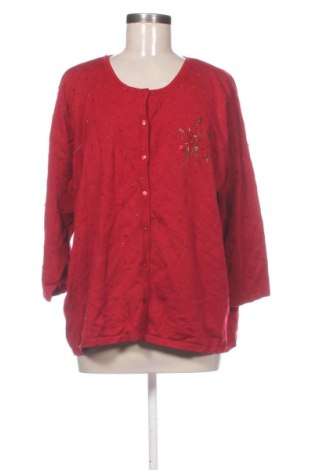 Damski kardigan Liz Claiborne, Rozmiar XXL, Kolor Czerwony, Cena 33,07 zł, #138033188
