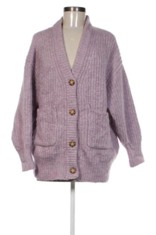 Cardigan de damă Zara, Mărime S, Culoare Mov, Preț 172,99 Lei, #138051229