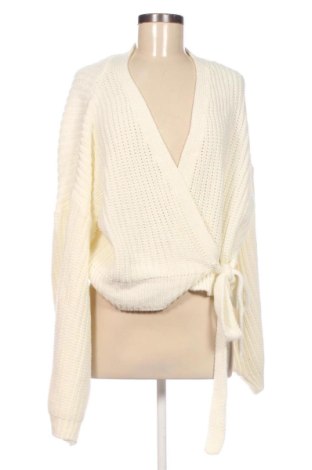 Damen Strickjacke Pretty Little Thing, Größe M, Farbe Ecru, Preis 14,99 €, #138021149