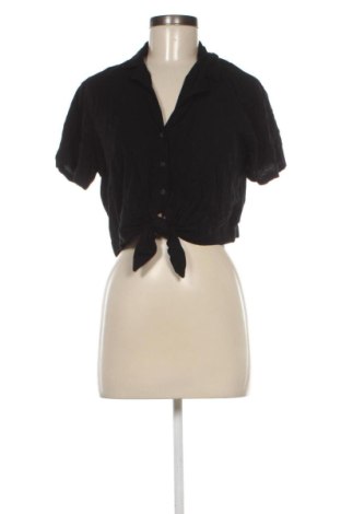 Cămașă de femei Pull&Bear, Mărime M, Culoare Negru, Preț 58,00 Lei, #137977997