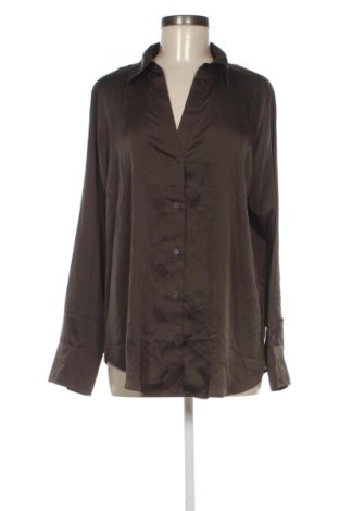 Cămașă de femei H&M, Mărime XL, Culoare Maro, Preț 47,24 Lei, #137980956