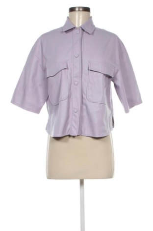 Cămașă de femei Bershka, Mărime M, Culoare Mov, Preț 57,74 Lei, #137982844