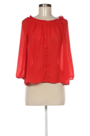 Дамска риза H&M, Размер M, Цвят Червен, Цена 23,82 €, #138029852