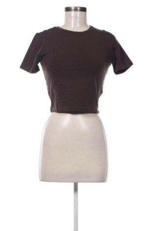 Дамска тениска Zara, Размер M, Цвят Кафяв, Цена 10,00 €, #137989469